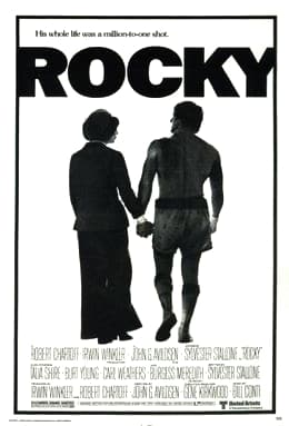 Rocky (1976) — original rolled US one-sheet movie poster