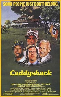 Caddyshack (1980) — original rolled US one-sheet movie poster