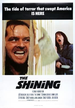 The Shining (1980) — original rolled US one-sheet movie poster