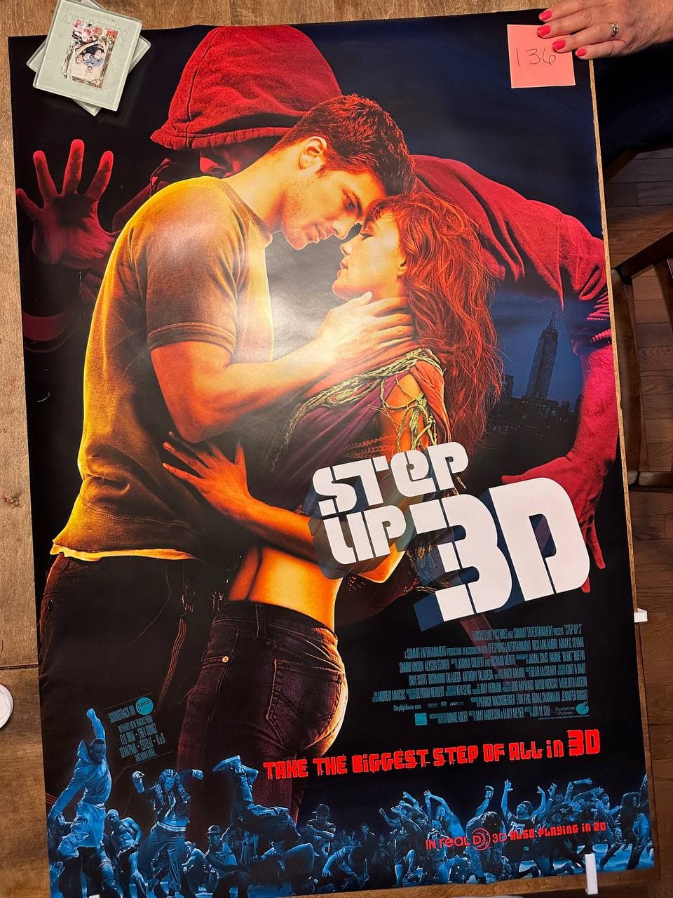 Step Up 3D (2010) — original rolled US one-sheet movie poster