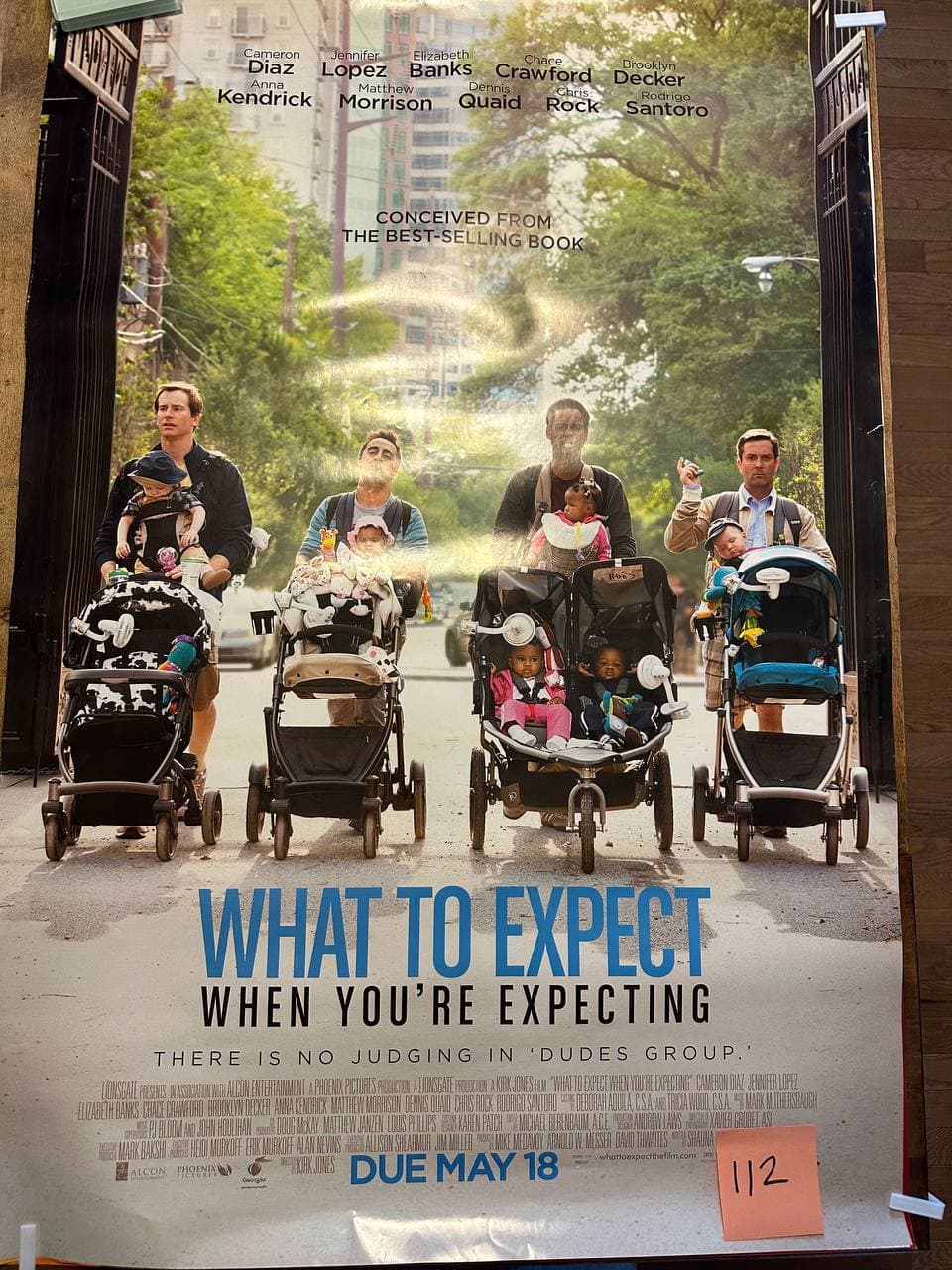 What to Expect When You're Expecting (2012) — original rolled US one-sheet movie poster