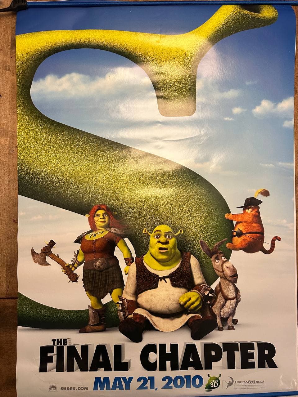 Shrek Forever After (2010) — original rolled US one-sheet movie poster