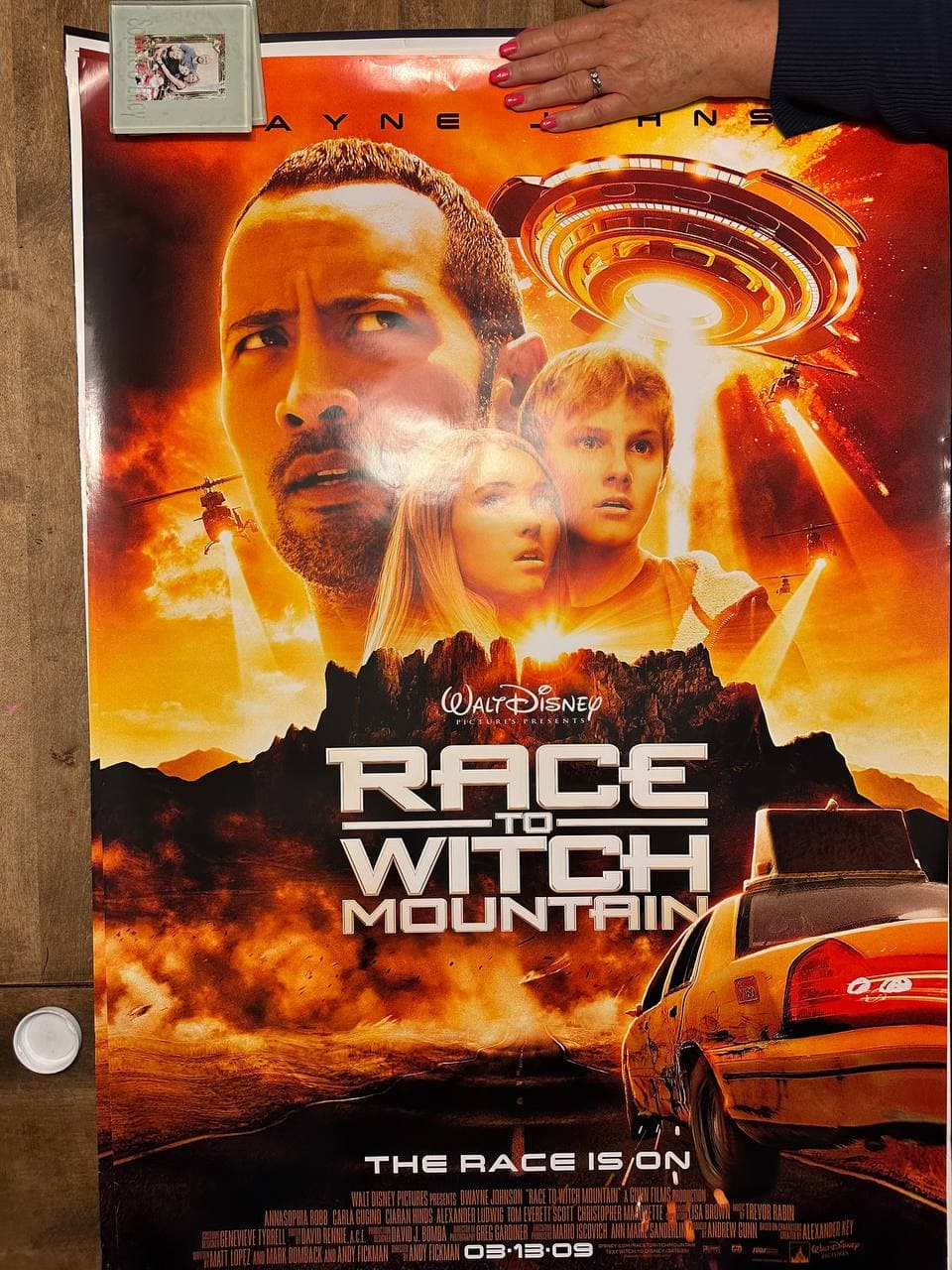 Race to Witch Mountain (2009) — original rolled US one-sheet movie poster