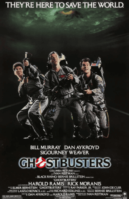 Ghostbusters (1984) — original rolled US one-sheet movie poster