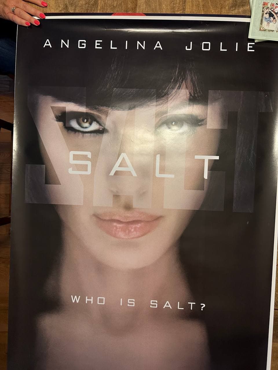 Salt (2010) — original rolled US one-sheet movie poster