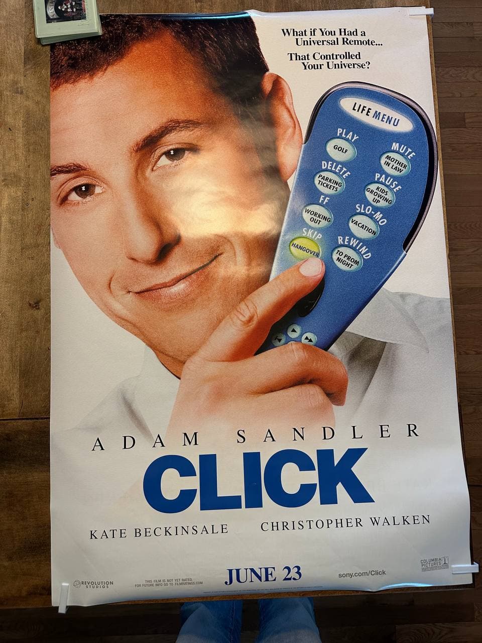 Click (2006) — original rolled US one-sheet movie poster